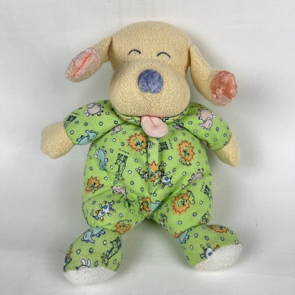 CARTER'S Puppy Dog Rattle Plush 2000 Emu Namae RARE Terrycloth Lovey Infant Toy - Picture 6 of 10